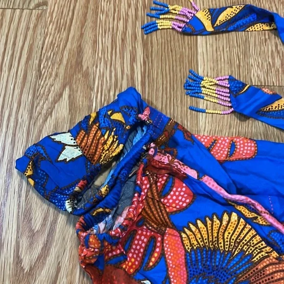 Farm Rio x Anthropologie Tropical Jumpsuit Size XS NWT - Picture 13 of 17